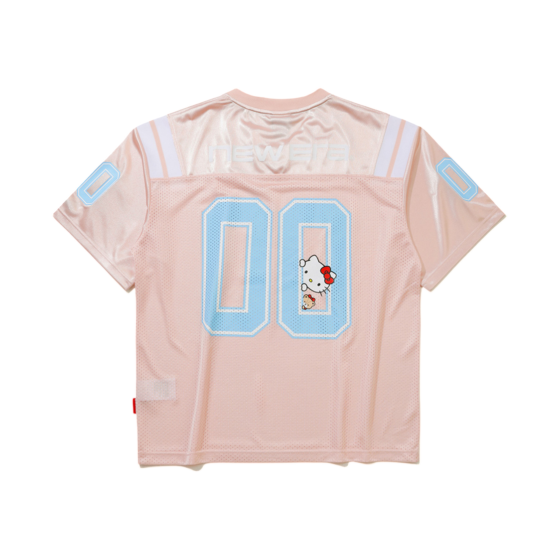 뉴에라 x 헬로 키티 메쉬 티셔츠 핑크(New Era x Hello Kitty Mesh T-Shirt Pink) - 2
