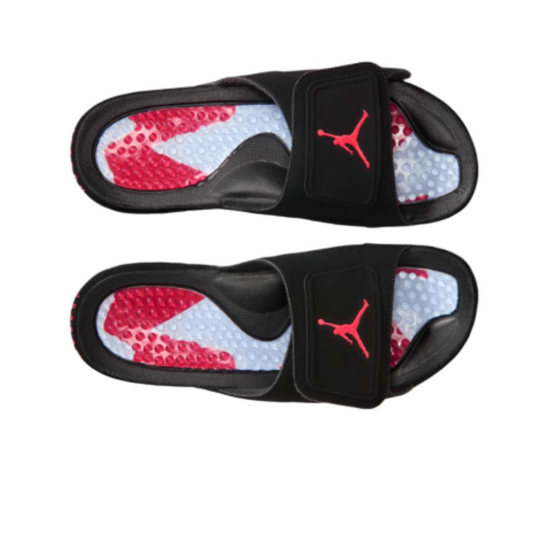 조던 하이드로 6 레트로 슬라이드 블랙 인프라레드 23(Jordan Hydro 6 Retro Slide Black Infrared 23) - 2