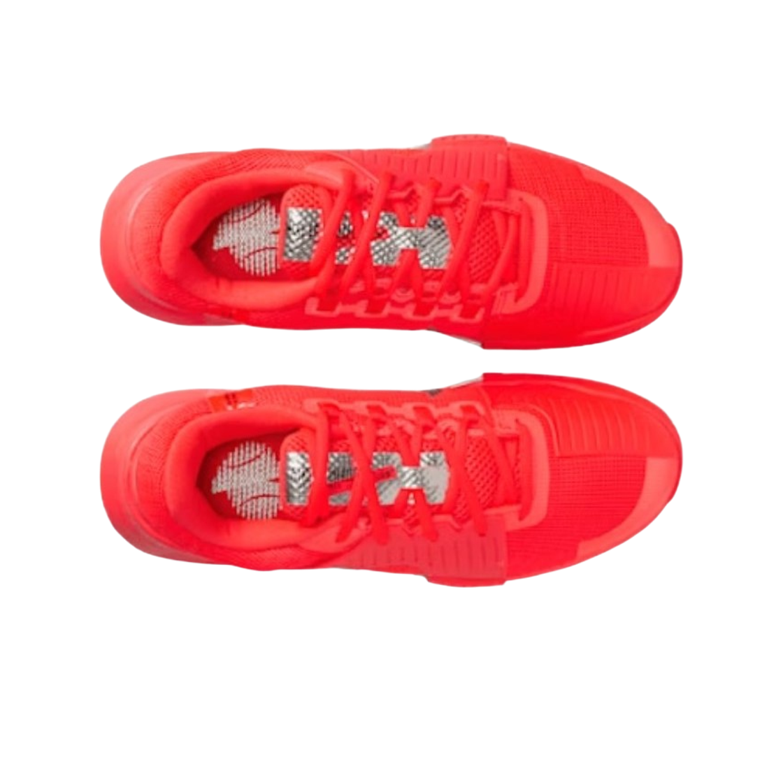 (W) 나이키 줌 GP 챌린지 1 HC 프리미엄 브라이트 크림슨 메탈릭 실버((W) Nike Zoom GP Challenge 1 HC PRM Bright Crimson Metallic Silver) - 2