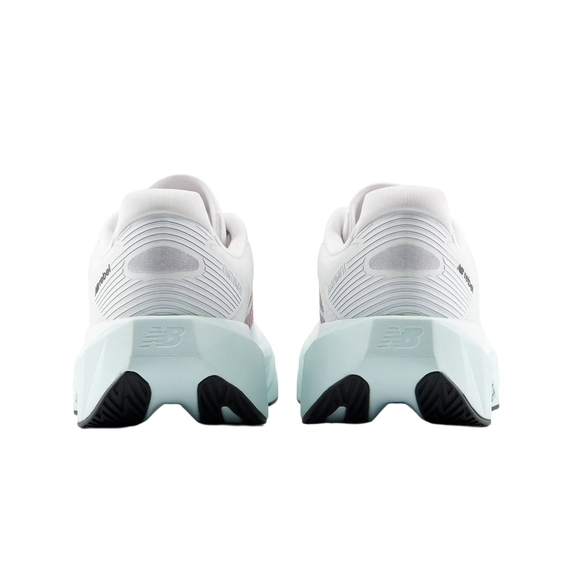 뉴발란스 퓨어셀 레벨 v5 NB 103 화이트 핑크 히트 - 2E 와이드(New Balance FuelCell Rebel v5 NB 103 White Pink Heat - 2E Wide) - 3