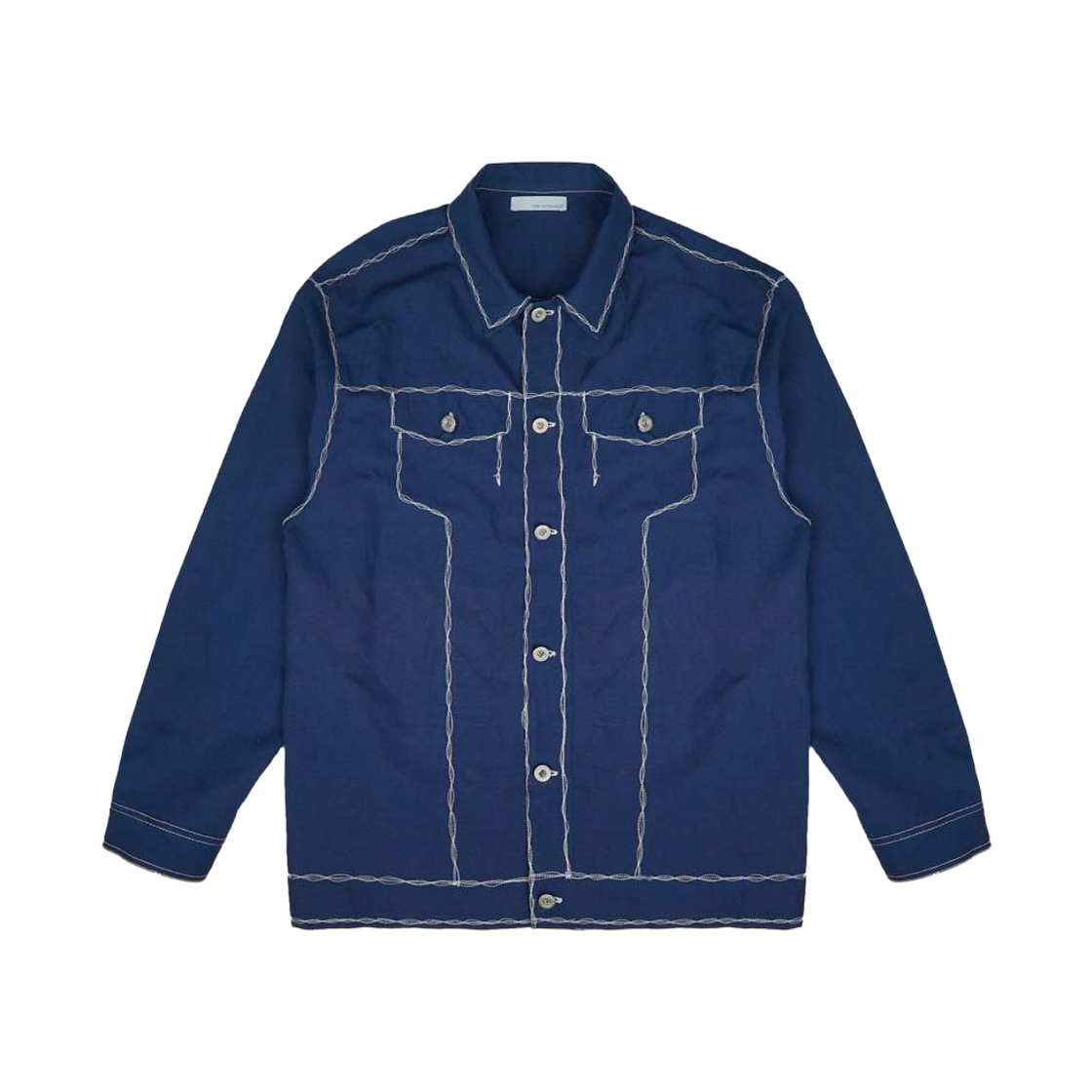 JTK_ARTISANAL_SS26_S03 JTK ARTISANAL Overstitched Linen Trucker Shirts