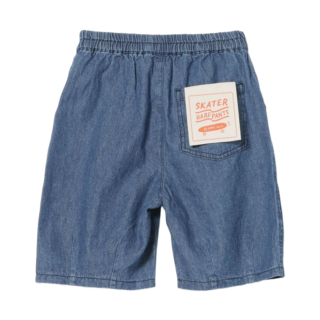 (키즈) 빔즈 미니 스케이터 하프 팬츠 인디고((Kids) Beams Mini Skater Half Pants Indigo) - 2
