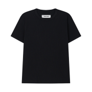 Tonywack Soft Ribbed Fitted T-Shirt Black