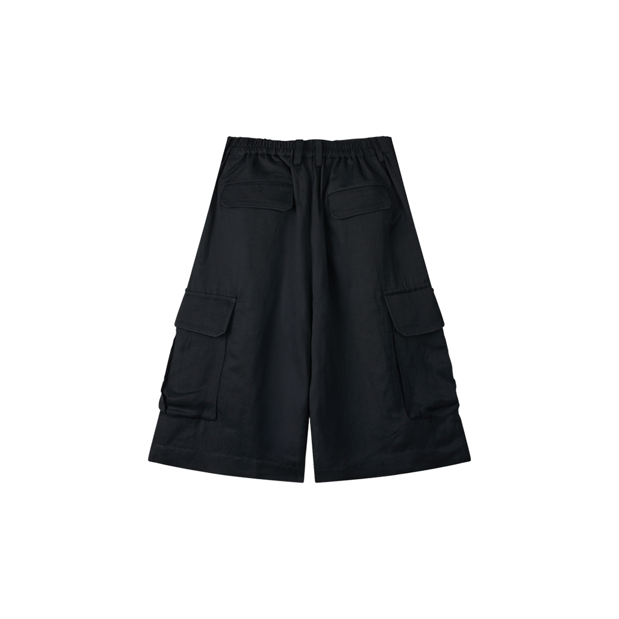 슈타인 비스코스 린넨 브라이트 트윌 카고 쇼츠 블랙 - 26SS(ssstein Vis/Li Bright Twill Cargo Shorts Black - 26SS) - 2