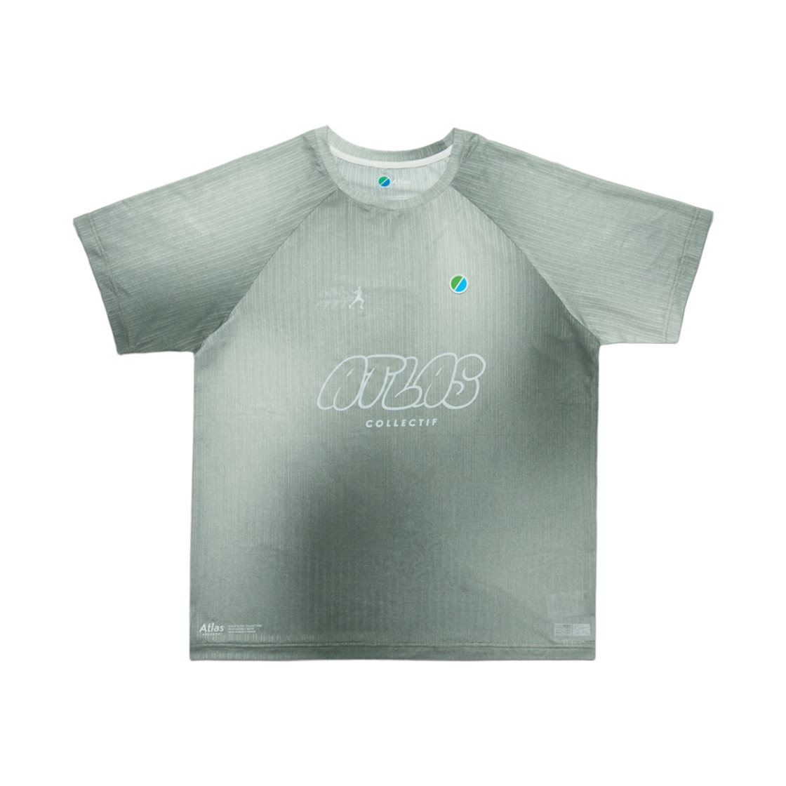 아틀라스 콜렉티프 에리아 울트라 남성 레이스 티셔츠 올리브(Atlas COLLECTIF Aeria Ultra MENS Race T-Shirt OV)