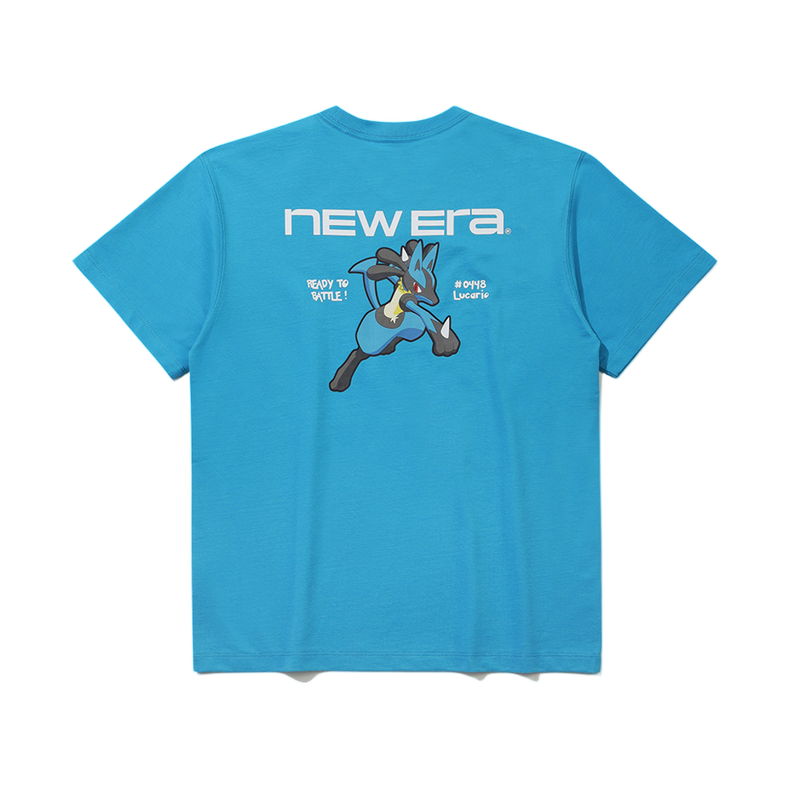 (키즈) 뉴에라 x 포켓몬 로고 티셔츠 하와이안 블루((Kids) New Era x Pokemon Logo T-Shirt Hawaiian Blue) - 2