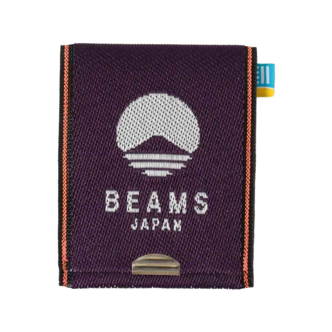 빔즈 재팬 x 타카다 오리모노 타타미 베리 카드 & 코인 월렛 교토 퍼플 - 샵 한정(Beams Japan x Takada Orimono Tatami-Beri Card & Coin Wallet Kyoto Purple - Shop Exclusive)