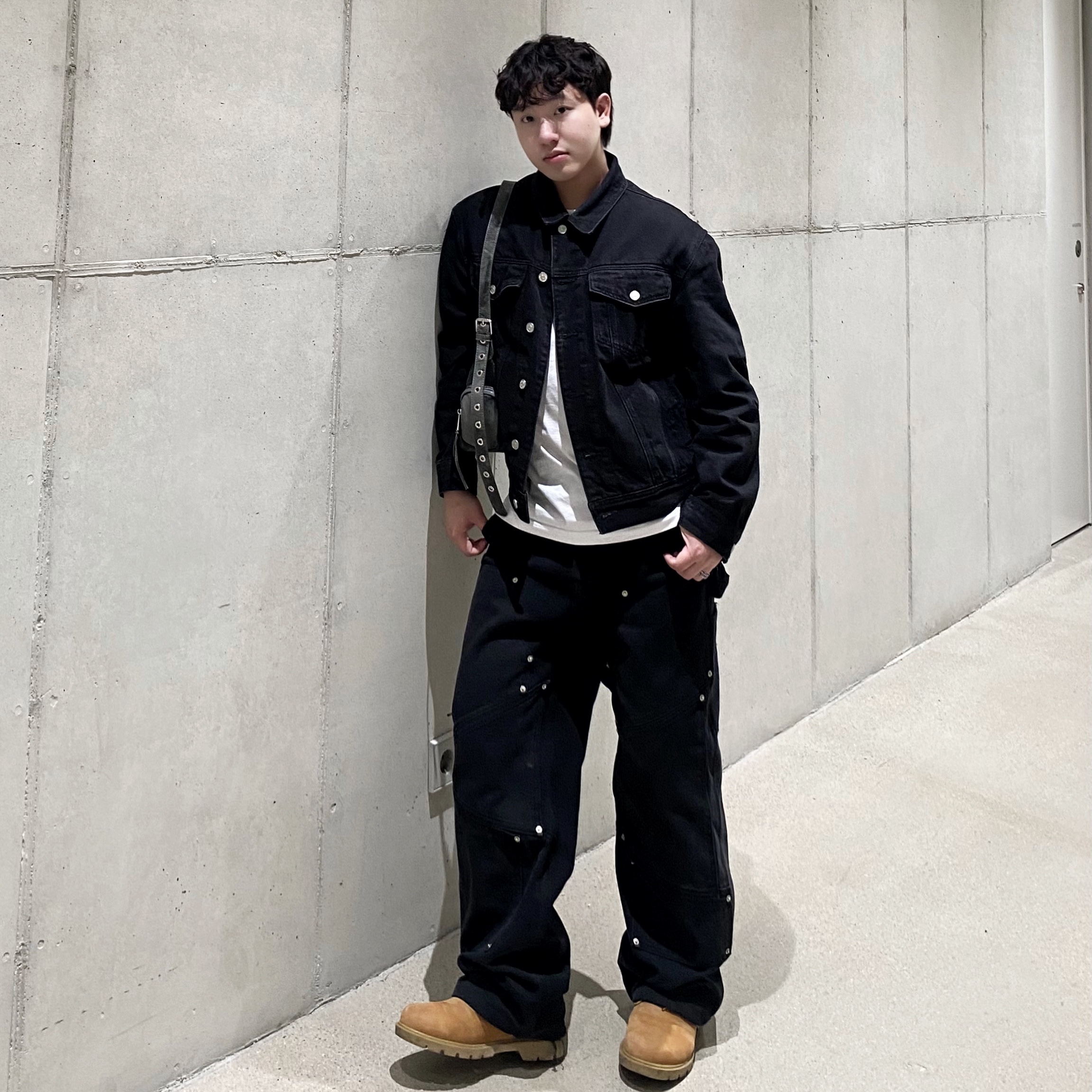 Timberland Premium 6 inch Waterproof Boot Wheat Nubuck - Medium, Timberland Premium 6 inch Waterproof Boot Wheat Nubuck - Wide 착용 스타일 - 1