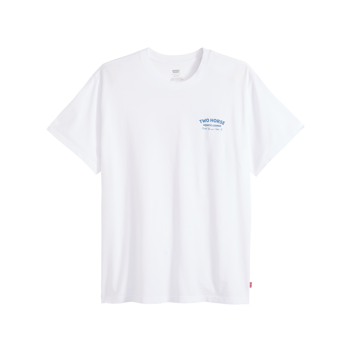 리바이스 릴렉스 핏 숏슬리브 그래픽 티셔츠 화이트(Levi's Relaxed Fit Short Sleeve T-Shirt White) - 1
