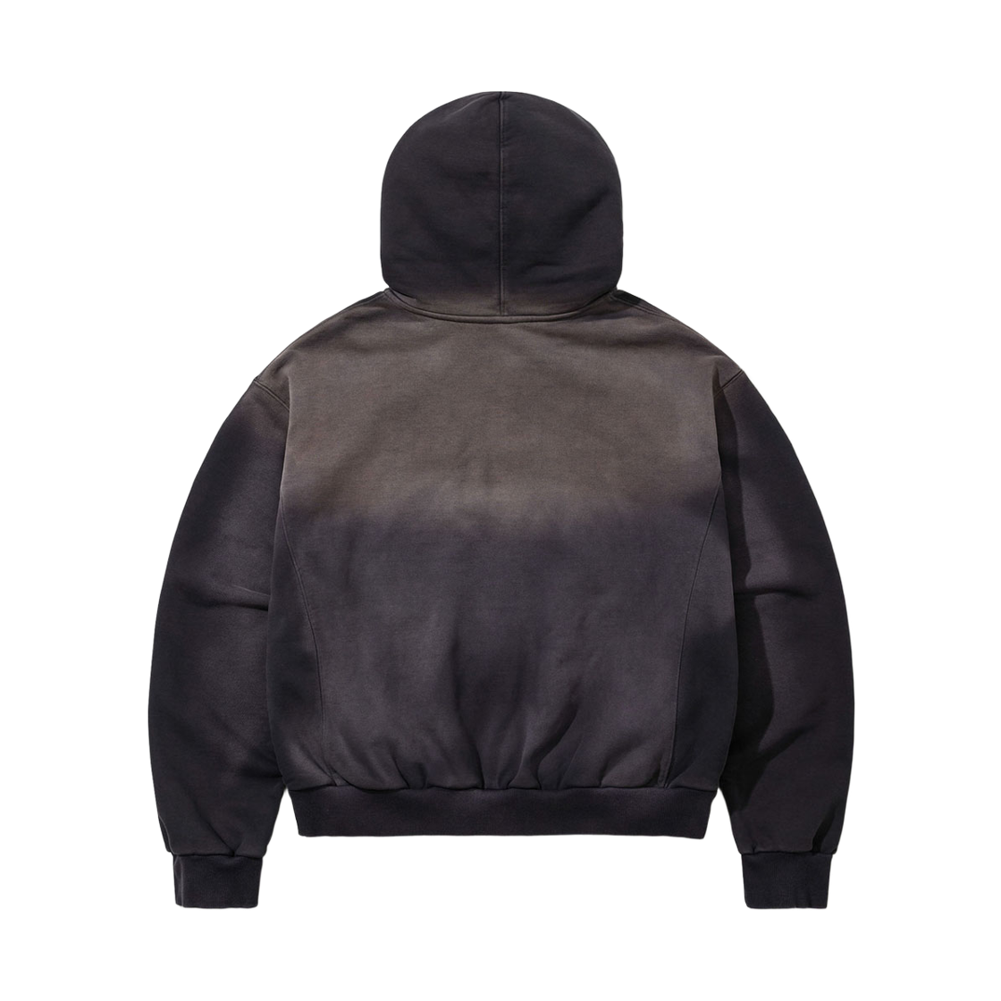 비에스래빗 워시드 집업 후디 네이비(Bsrabbit Washed Zip-Up Hoodie Navy) - 2