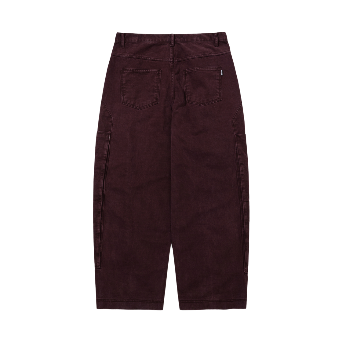 비에스래빗 팻치 포켓 코튼 팬츠 와인(Bsrabbit Patch-Pocket Cotton Pants Wine) - 2