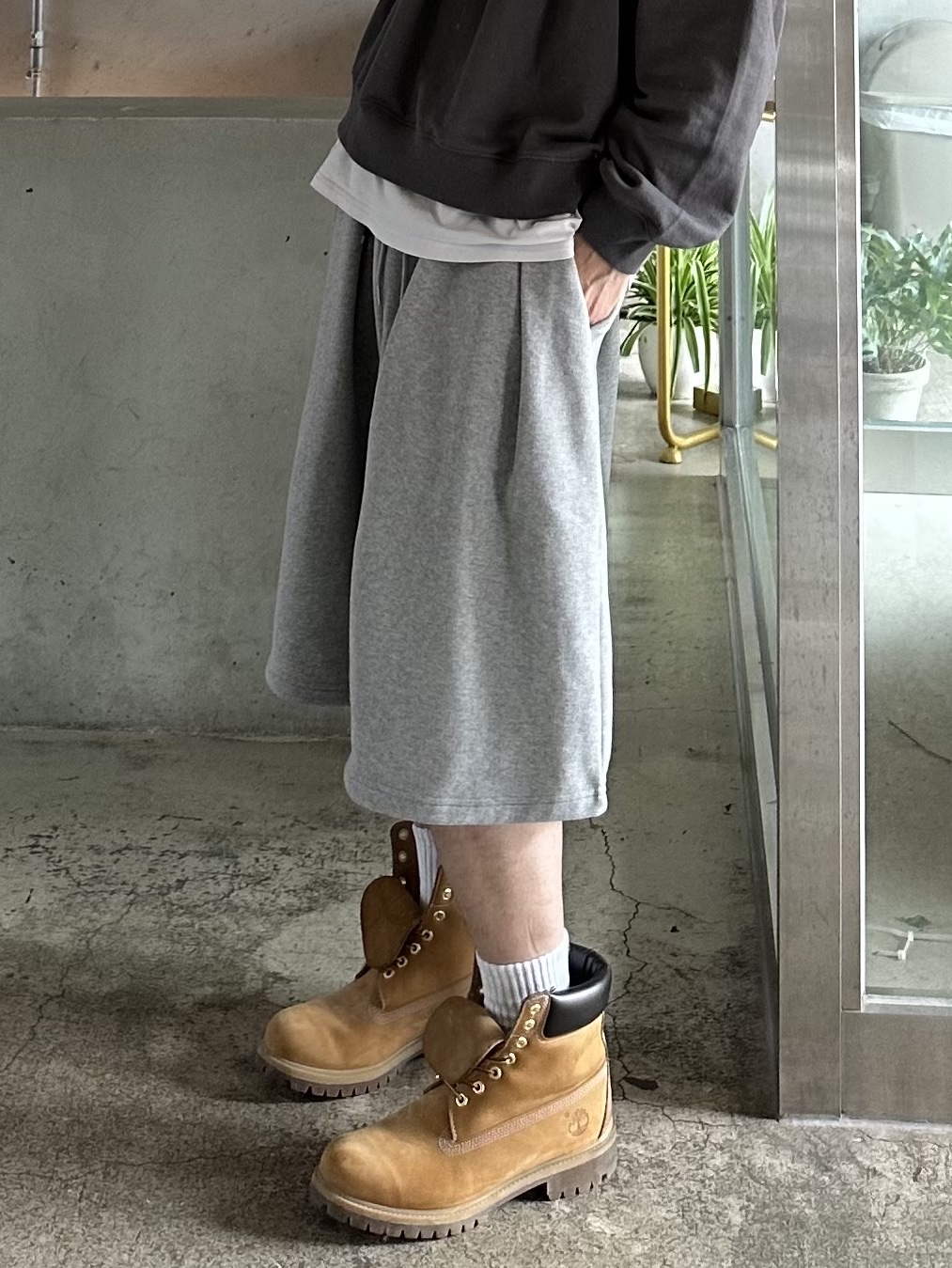 Timberland Premium 6 inch Waterproof Boot Wheat Nubuck - Wide 착용 스타일 - 2