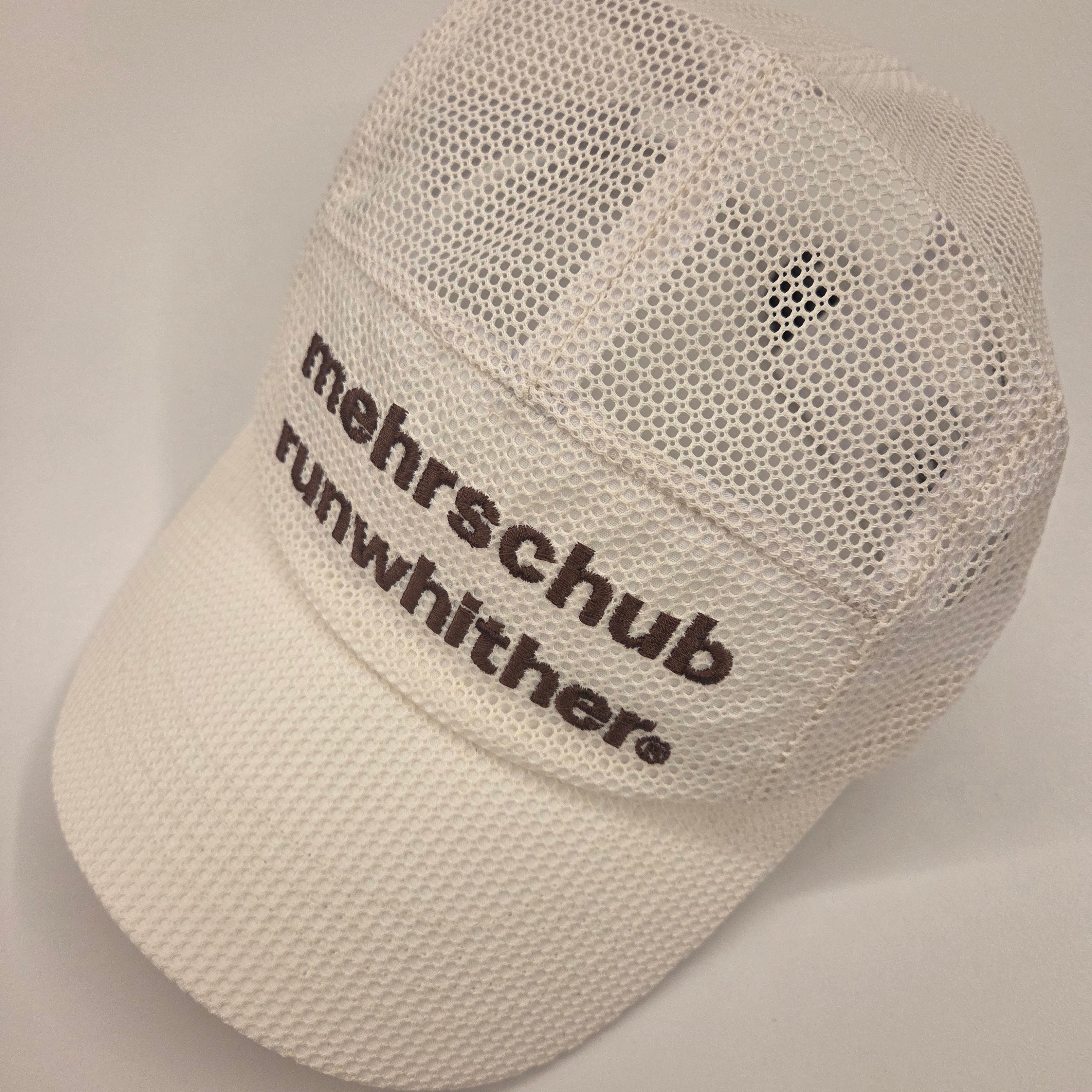 [KREAM 단독] RWR x MEHR Mesh Cap Ivory 착용 스타일 - 1
