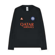 Nike Inter Milan ACG Academy Pro SE Dri-Fit Soccer Long Sleeve Pre-Match Top Black Safety Orange (IO7951-010) (Non Marking Ver.)