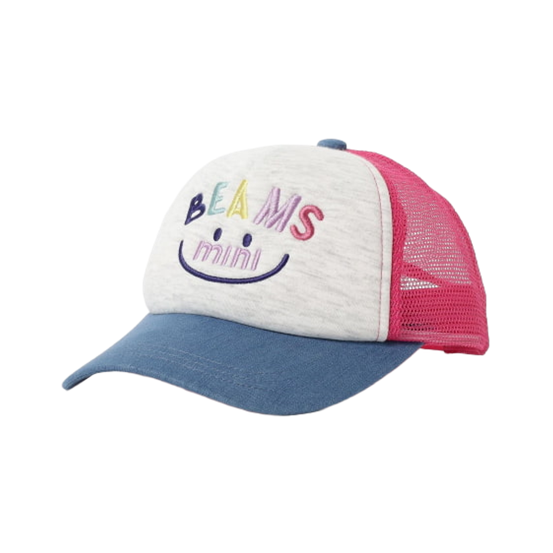 45-41-0091-960 (Kids) Beams Mini Smile Mesh Cap Purple Pink