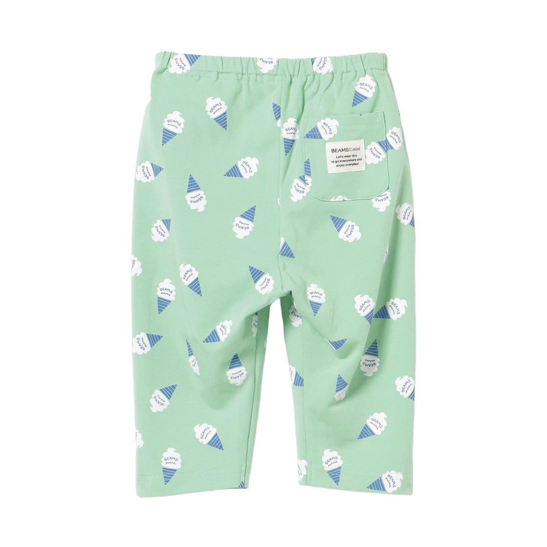 (키즈) 빔즈 미니 마이니치 고고 7/8 렝스 팬츠 아이스 크림((Kids) Beams Mini Mainichi Gogo 7/8 Length Pants Ice Cream) - 2