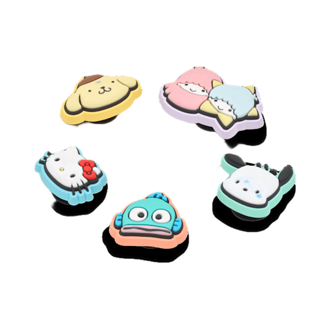 크록스 x 산리오 헬로키티 앤 프렌즈 멀티 (5개 세트)(Crocs x Sanrio Hello Kitty & Friends Multi (Set of 5))