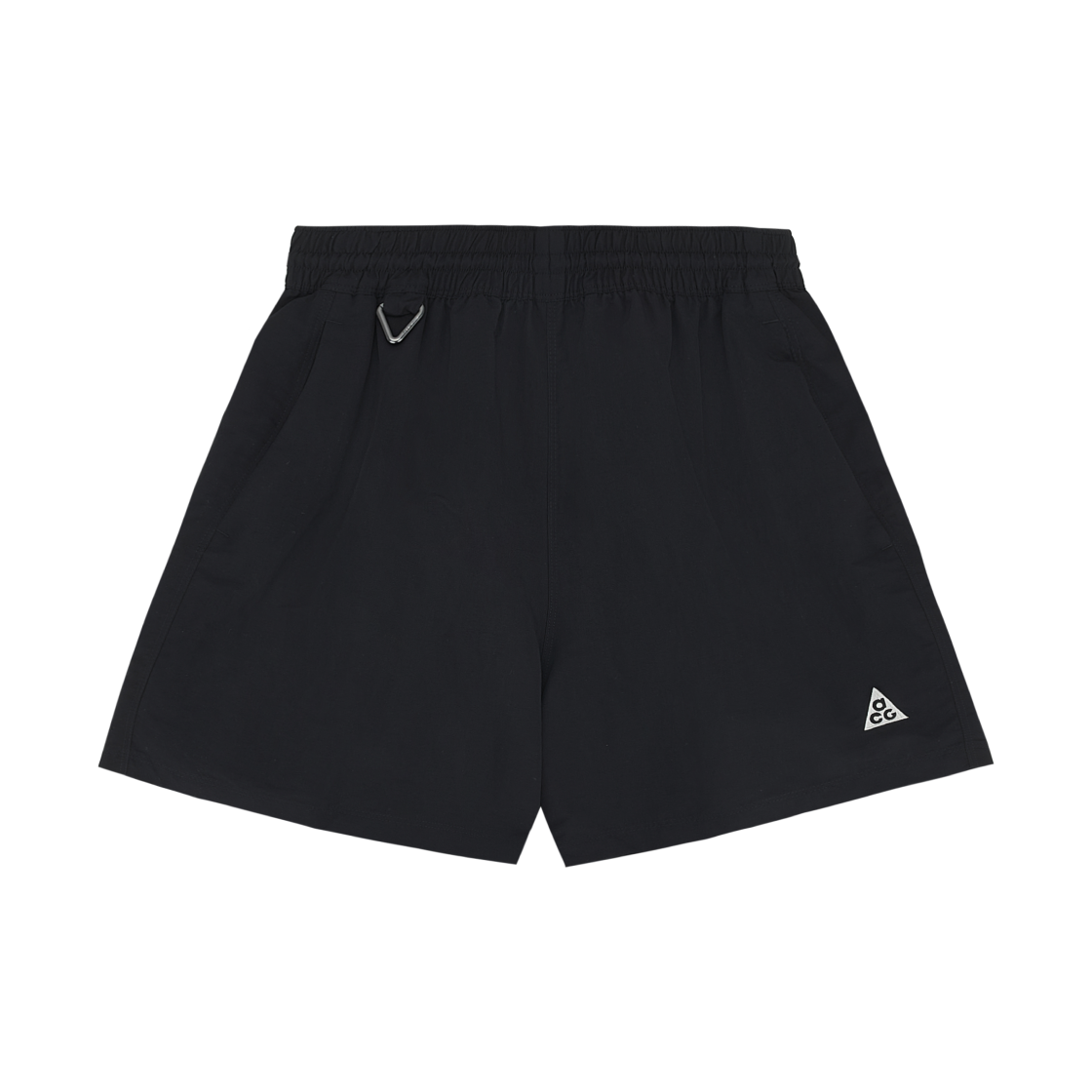 (W) 나이키 ACG 오버사이즈 쇼츠 블랙 서밋 화이트 - 아시아((W) Nike ACG Oversized Shorts Black Summit White - Asia) - 1