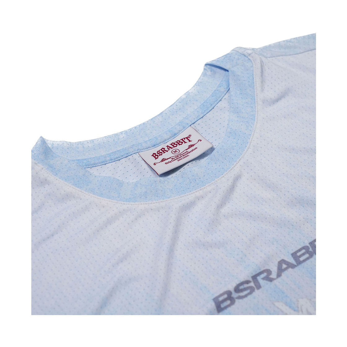 비에스래빗 컬러 블록 메쉬 롱슬리브 티셔츠 스카이(Bsrabbit Color-Block Mesh Long Sleeve Sky) - 3
