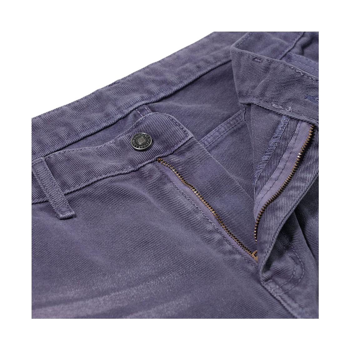 비에스래빗 배럴렉 빈티지 워시드 데님 팬츠 애쉬 퍼플(Bsrabbit Barrel-Leg Vintage-Washed Denim Pants Ash Purple) - 3