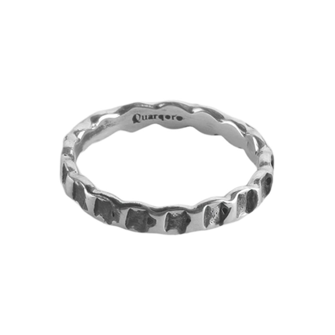 쿼르코어 #9101 실버 92.5 링(Quarqor #9101 silver92.5 Ring)