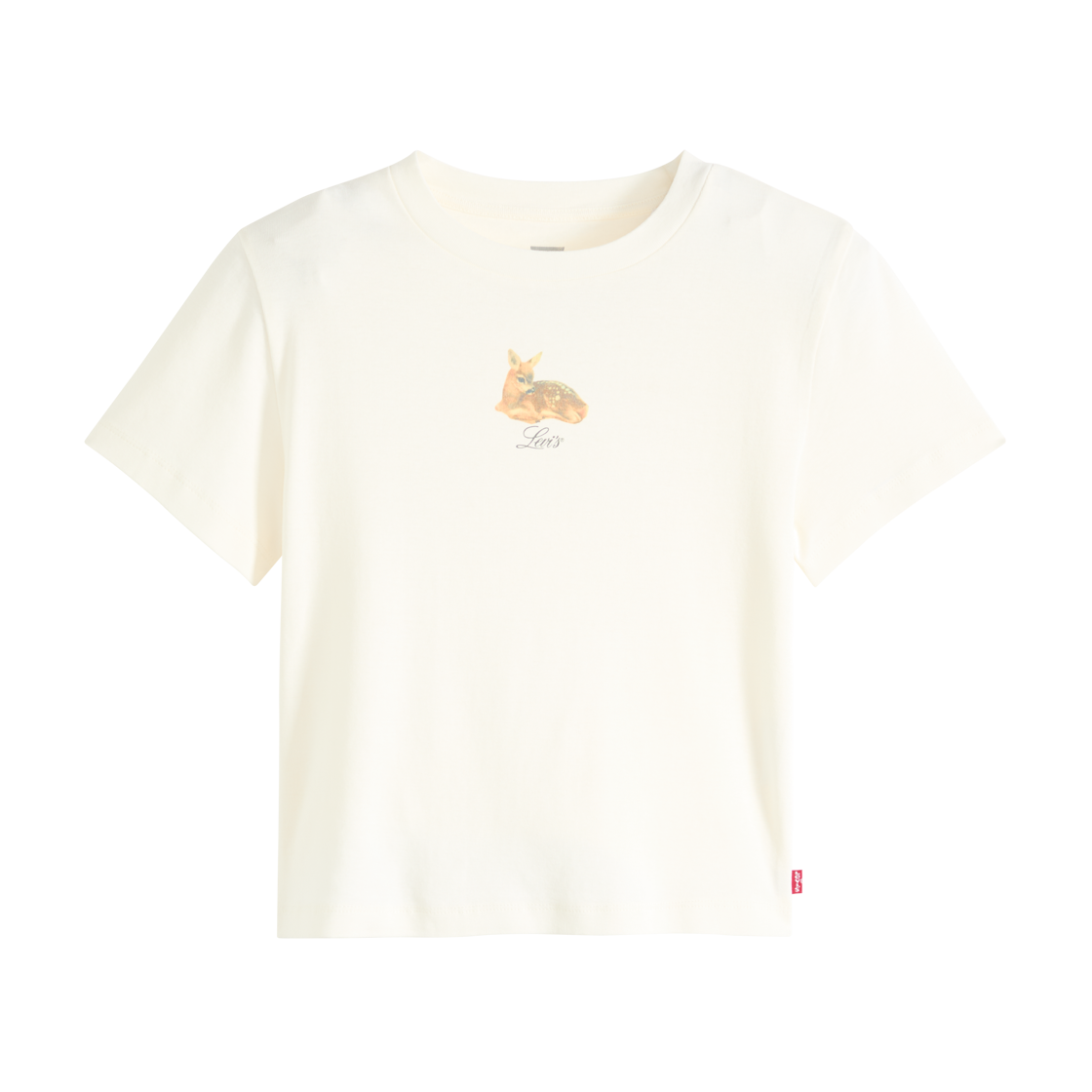 리바이스 그래픽 에센셜 스포티 티셔츠 화이트(Levi's Graphic Essential Sporty T-Shirt White)
