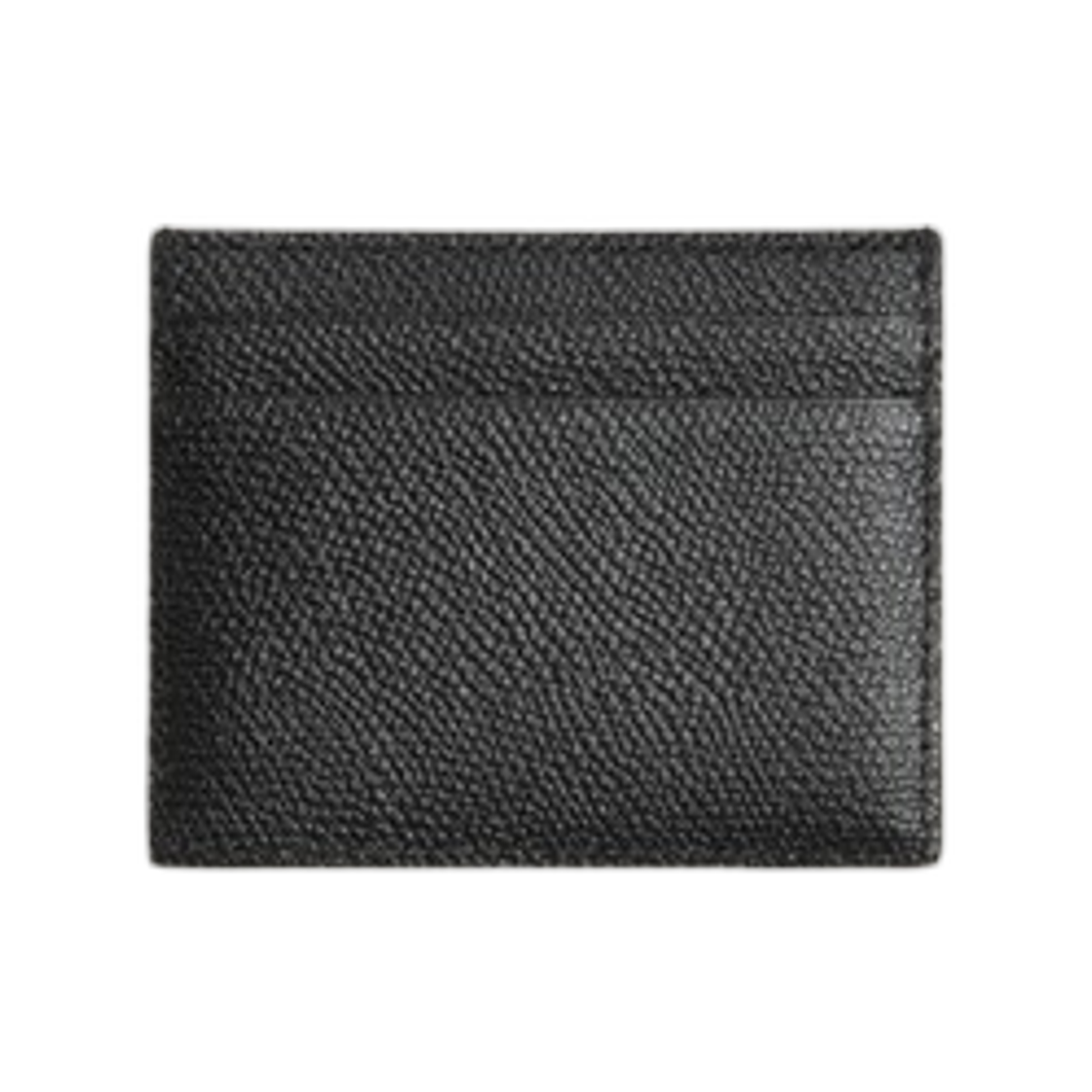 발렌티노 가라바니 브이로고 시그니쳐 카드홀더 그레이니 카프스킨 블랙(Valentino Garavani Vlogo Signature Cardholder in Grainy Calfskin Black) - 2