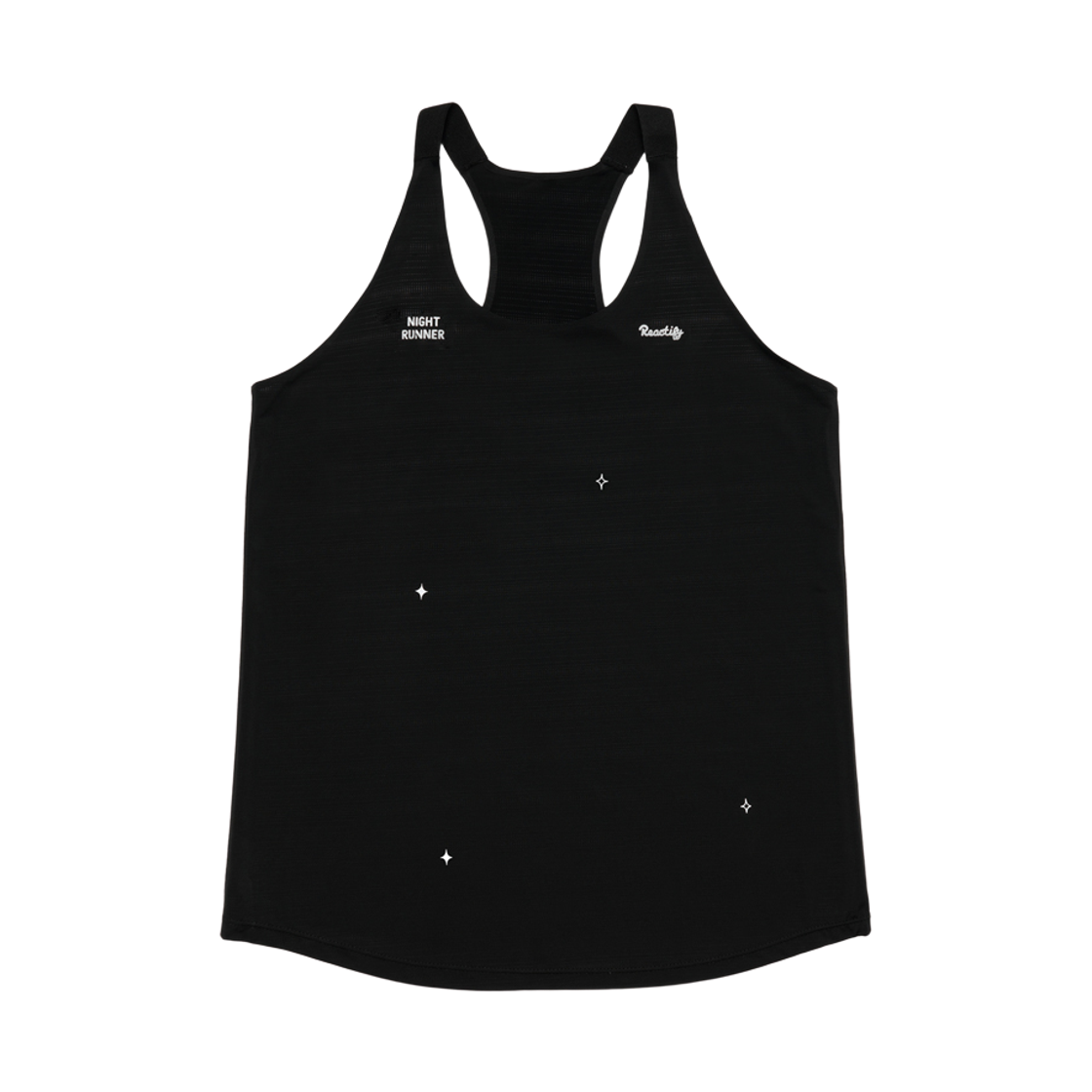 리액티파이 우먼 런 더 나이트 싱글렛 블랙(REACTIFY Women's Run The Night Singlet Black)
