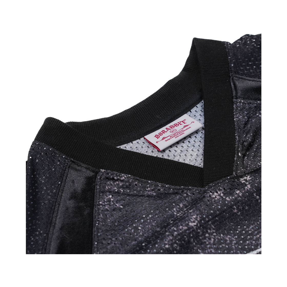 비에스래빗 컬러 블록 메쉬 반팔티셔츠 블랙(Bsrabbit Color-Block Mesh SST Black) - 3