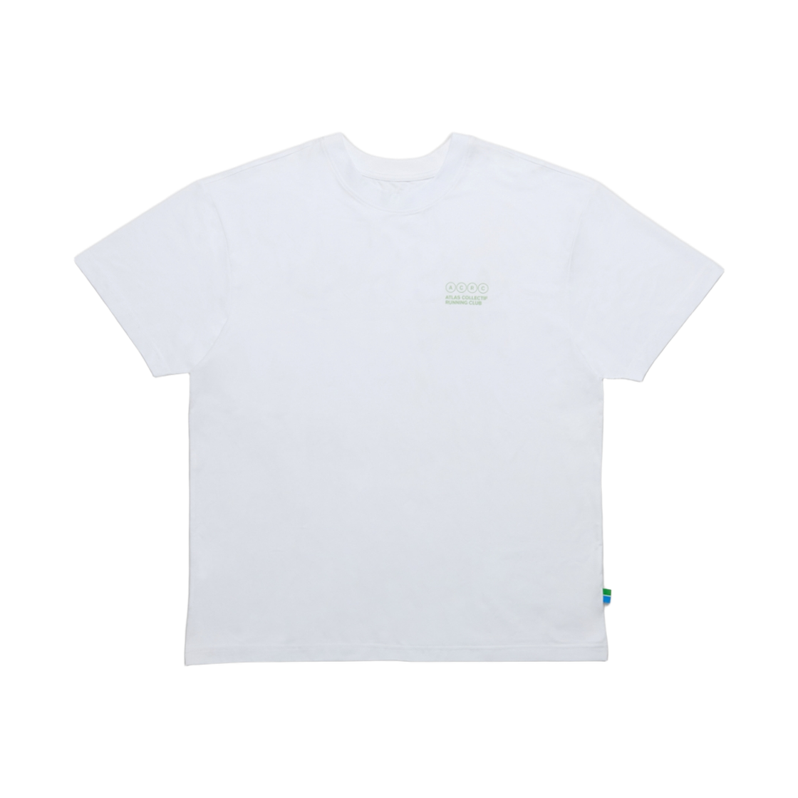 아틀라스 콜렉티프 ACRC 오가닉 에센셜 공용 티셔츠 화이트(Atlas COLLECTIF ACRC Organic Essentials UNISEX T-Shirt WH)