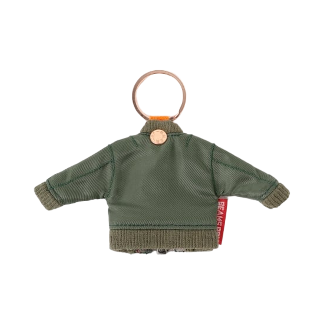 빔즈 보이 MA-1 키 홀더 올리브(Beams Boy MA-1 Key Holder Olive) - 2