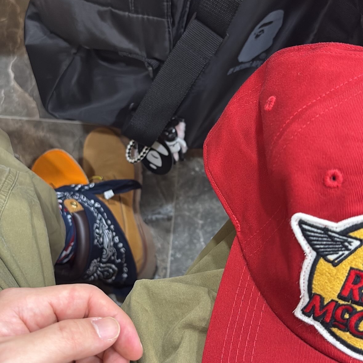 Timberland Premium 6 inch Waterproof Boot Wheat Nubuck - Wide, The Real McCoy's Logo Baseball Cap Red 착용 스타일 - 1