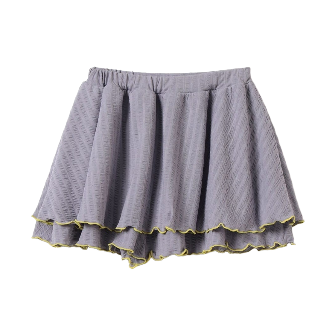 (키즈) 빔즈 미니 인쇼츠 플레어 스커트 라벤더((Kids) Beams Mini In-Shorts Flare Skirt Lavender)