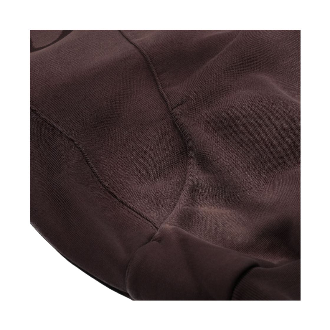 비에스래빗 워시드 집업 후디 브라운(Bsrabbit Washed Zip-Up Hoodie Brown) - 5