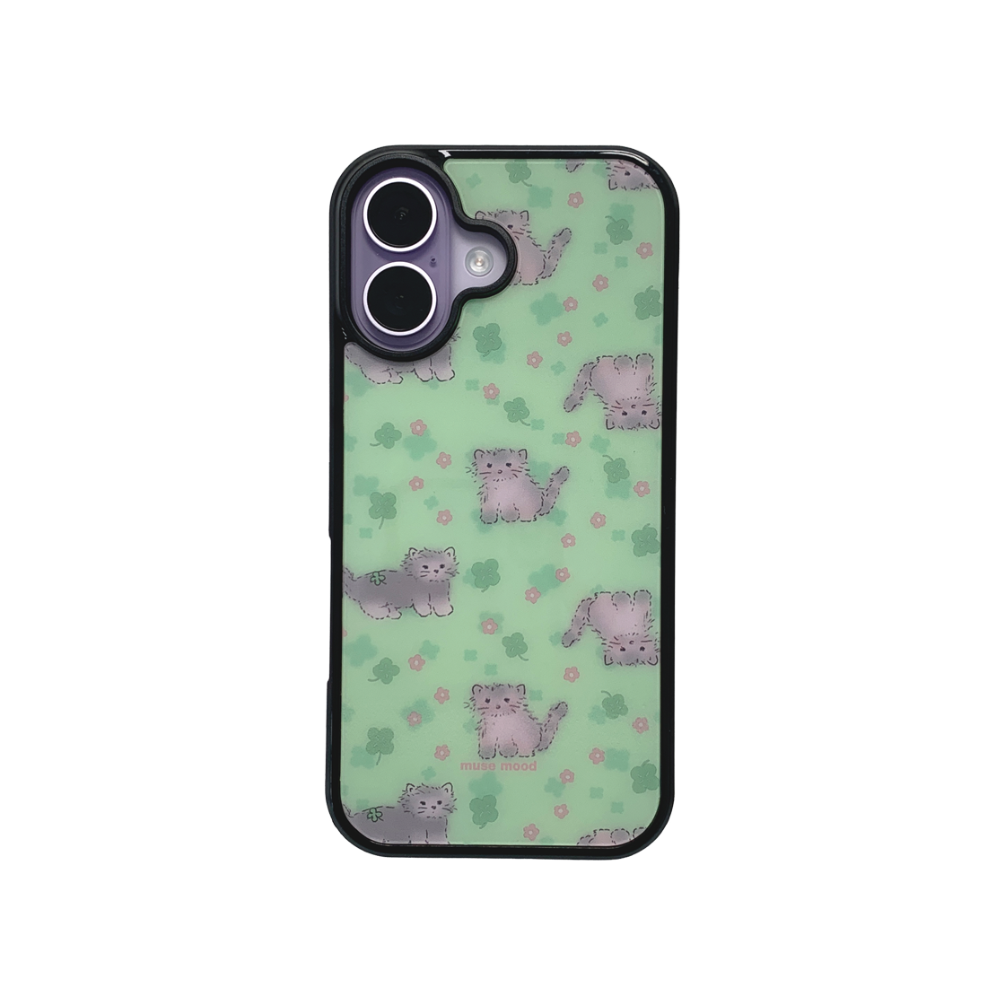 뮤즈무드 럭키 플라워 에폭시 휴대폰 케이스(Musemood Lucky Flower Epoxy Phone Case) - 1