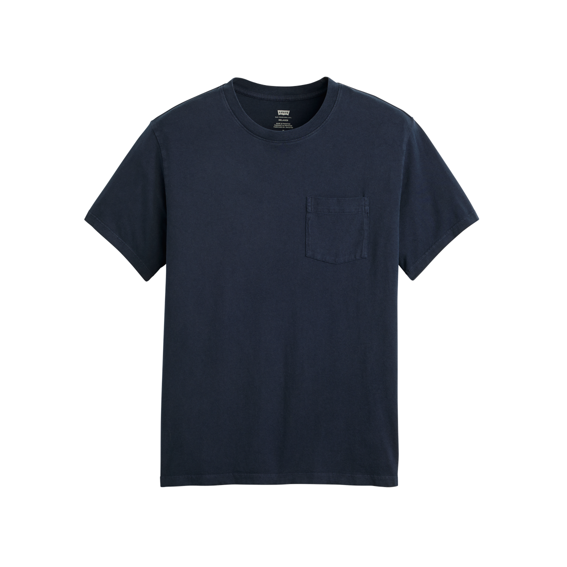 리바이스 에센셜 포켓 티 네이비(Levi's Essential Pocket Tee Navy)