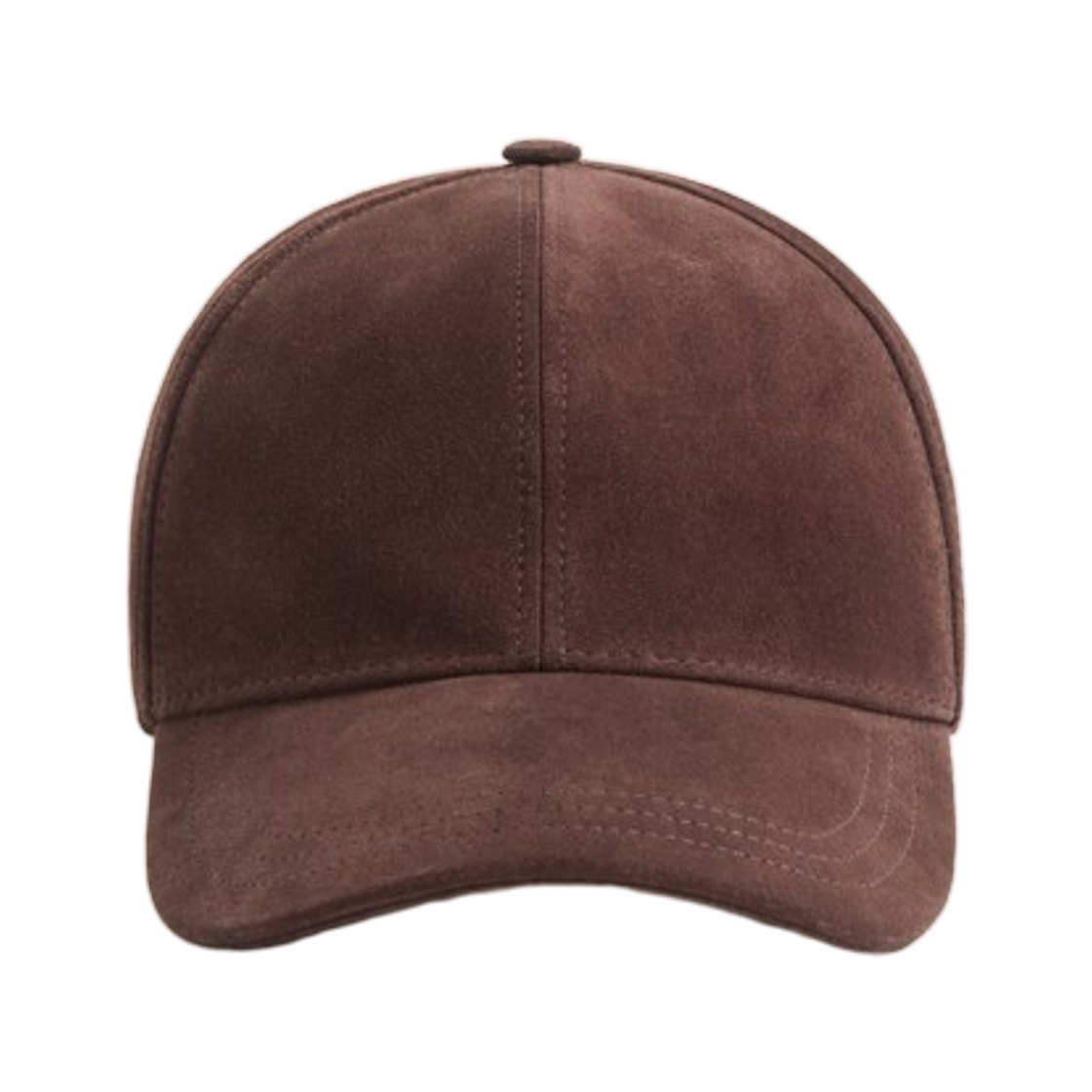 YHDA51NUXT55 Valentino Baseball Cap Valentino Garavani Vlogo Signature in Suede Testa Di Moro