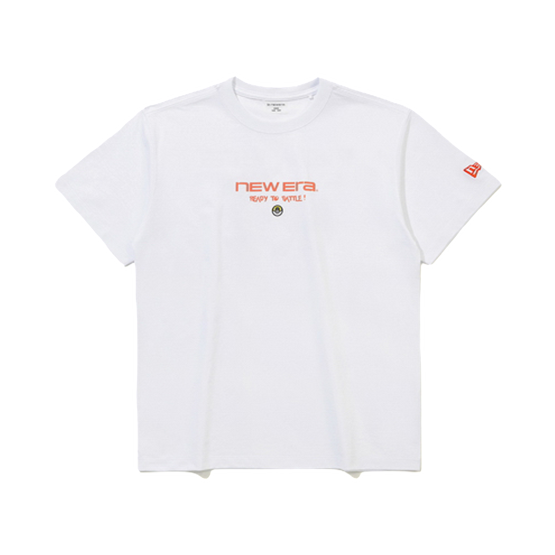 (키즈) 뉴에라 x 포켓몬 로고 티셔츠 화이트((Kids) New Era x Pokemon Logo T-Shirt White) - 1