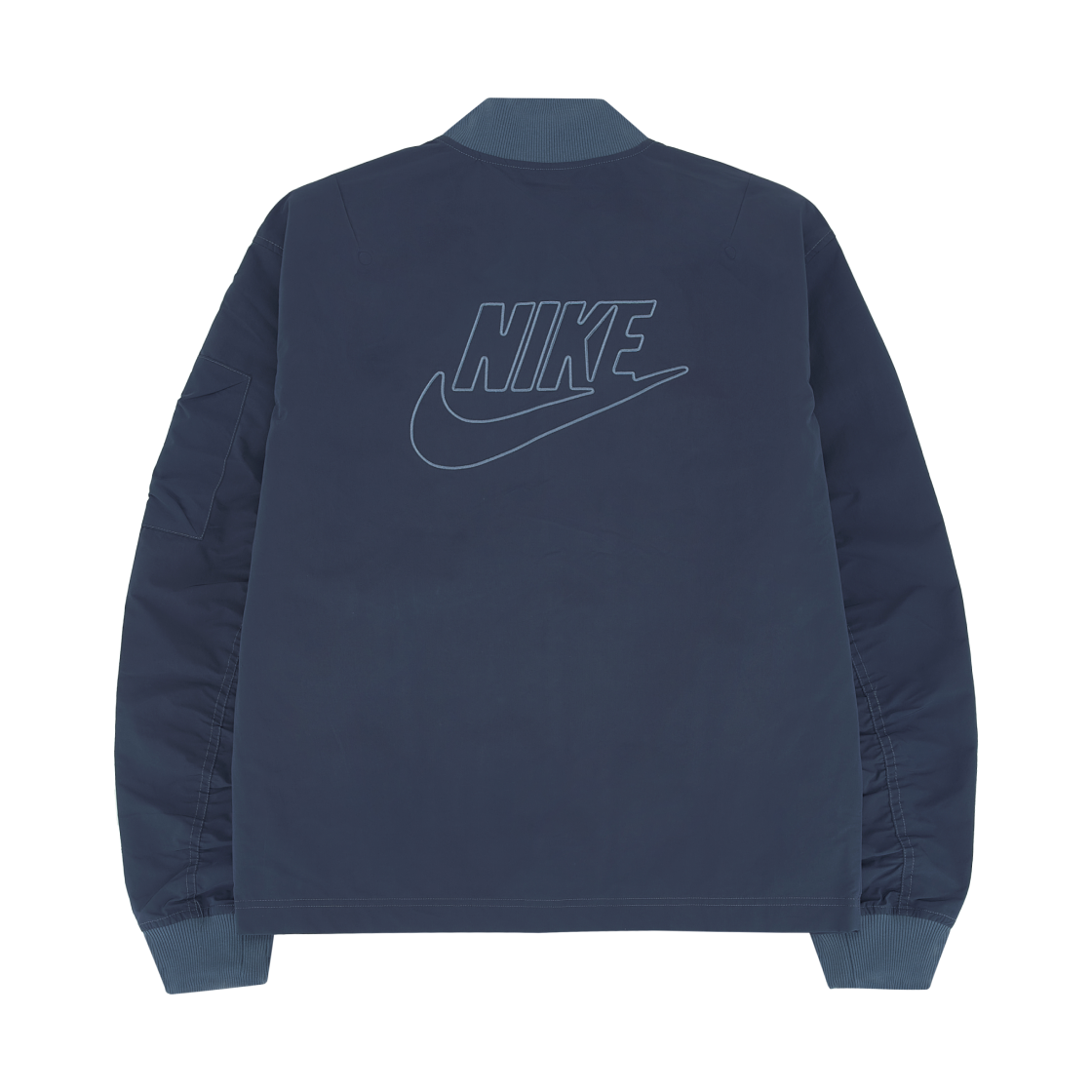 FD0952-451 Nike NSW Lined Bomber Jacket Midnight Navy Diffused Blue