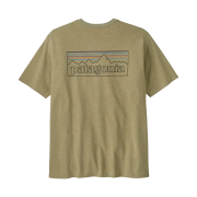 Patagonia P-6 Logo Responsibili T-Shirt P-6 Outline Gumtree Green