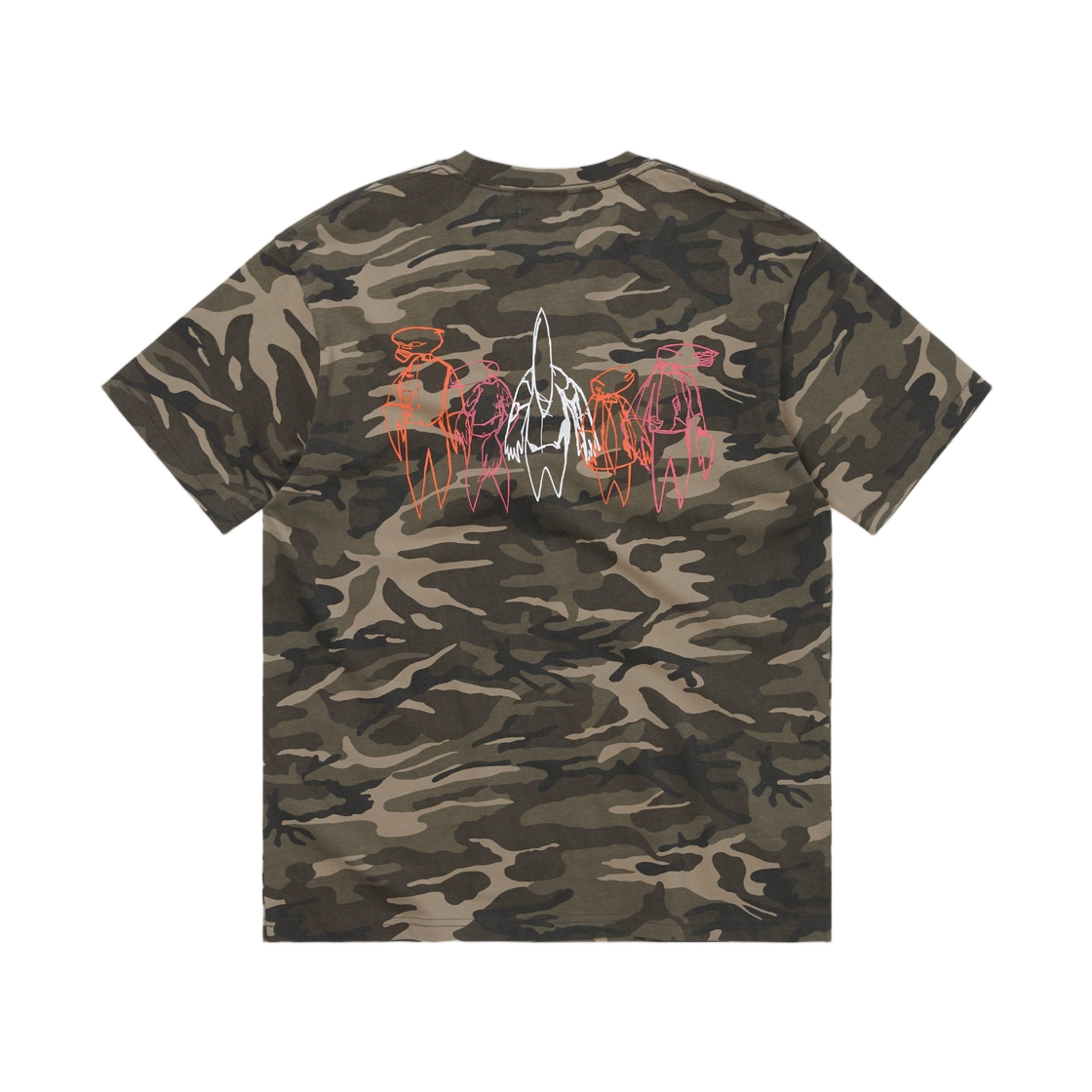 - thisisneverthat x Futura Laboratories Camo T-Shirt Camo