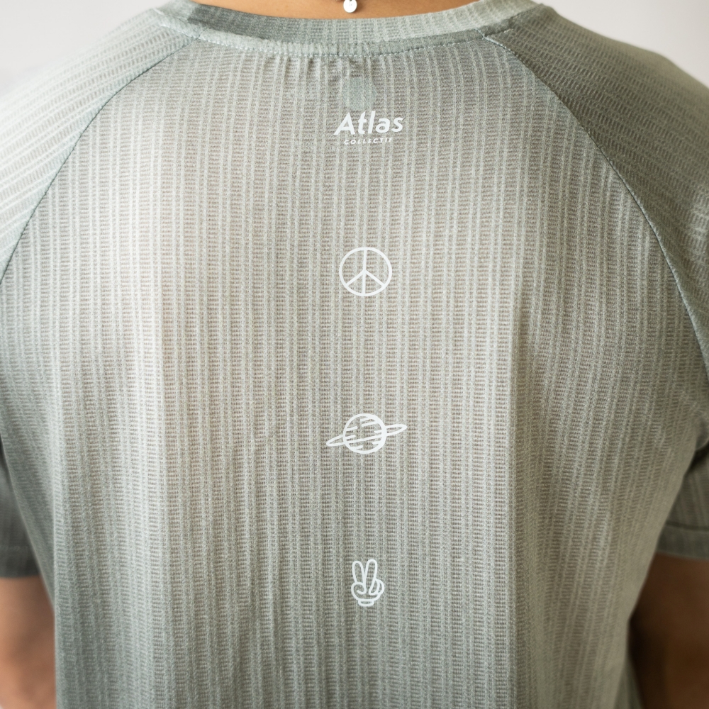 아틀라스 콜렉티프 에리아 울트라 남성 레이스 티셔츠 올리브(Atlas COLLECTIF Aeria Ultra MENS Race T-Shirt OV) - 5