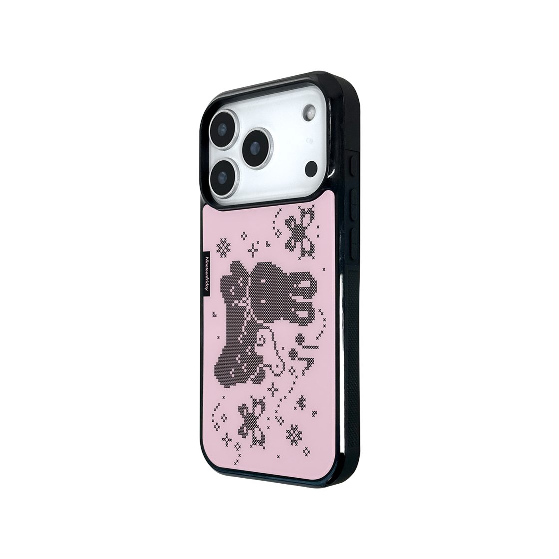 나인틴프라이데이 스티치 픽셀 맥세이프 에폭시 케이스 - 핑크(NINETEENFRIDAY Stitch Pixel Magsafe Epoxy Case - PINK) - 2