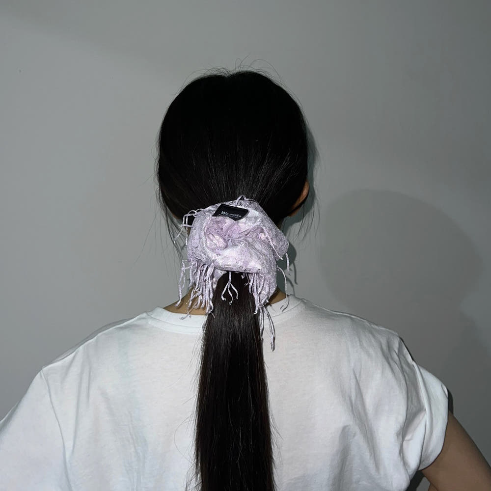 무성화 빌리 레이스 스크런치(MUSEONGHWA BILLIE LACE SCRUNCHIE) - 4