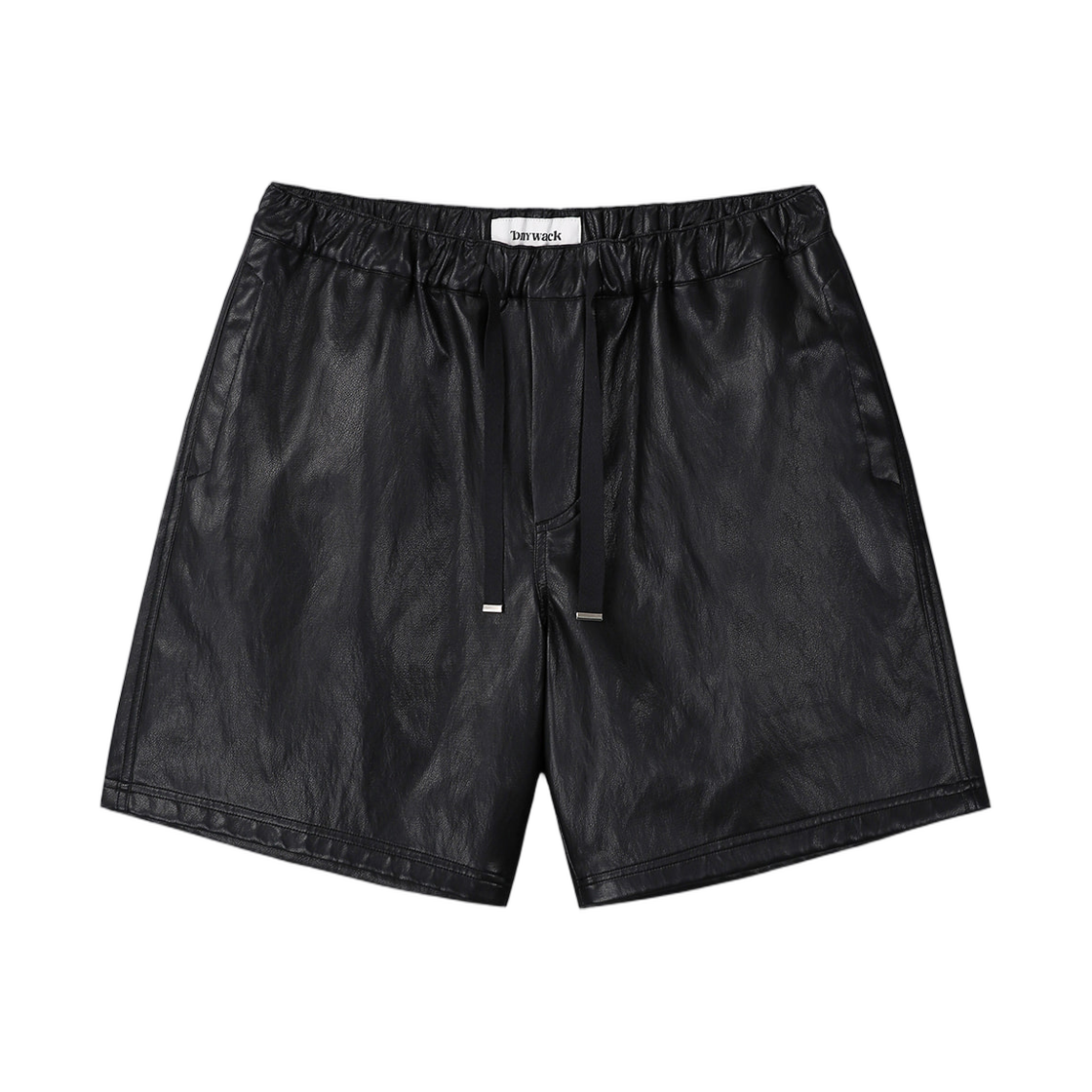 토니웩 포우 레더 라운지 쇼츠 블랙(Tonywack Faux Leather Lounge Shorts Black) - 1