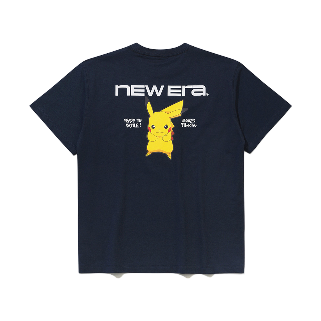 (키즈) 뉴에라 x 포켓몬 로고 티셔츠 네이비((Kids) New Era x Pokemon Logo T-Shirt Navy) - 2