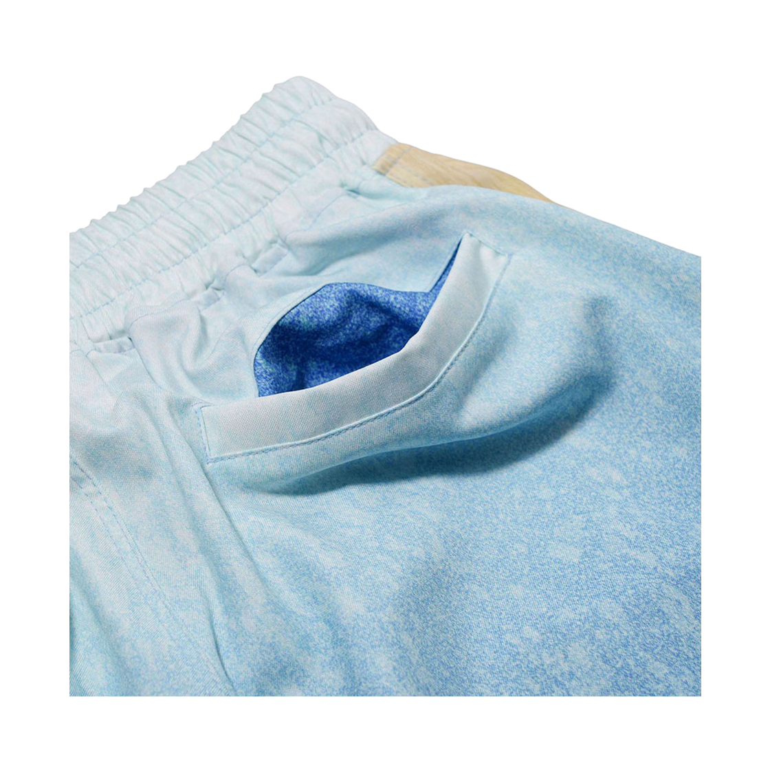 비에스래빗 컬러 블록 메쉬 트랙 팬츠 스카이(Bsrabbit Color-Block Mesh Track Pants Sky) - 6