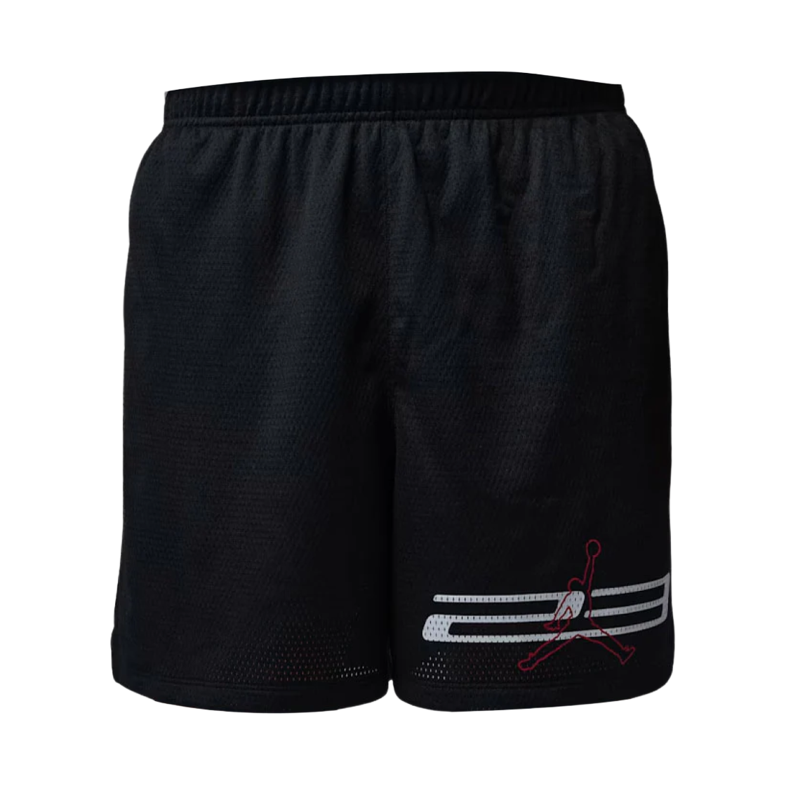 IF0872-010 Jordan Dri-Fit Mesh Graphic Shorts Black (IF0872-010)