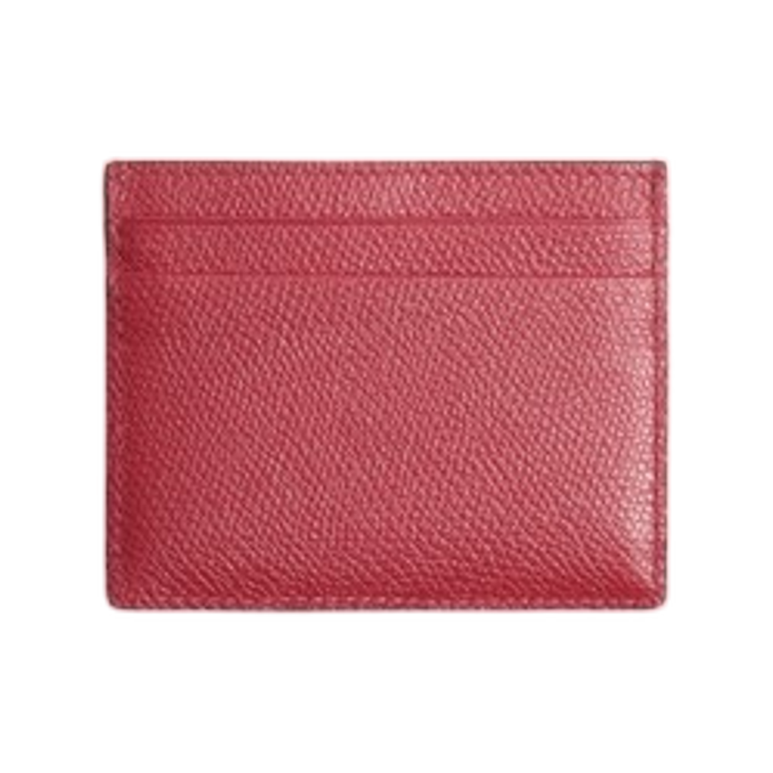 발렌티노 가라바니 브이로고 시그니쳐 카드홀더 그레이니 카프스킨 레드(Valentino Garavani Vlogo Signature Cardholder in Grainy Calfskin Red) - 2