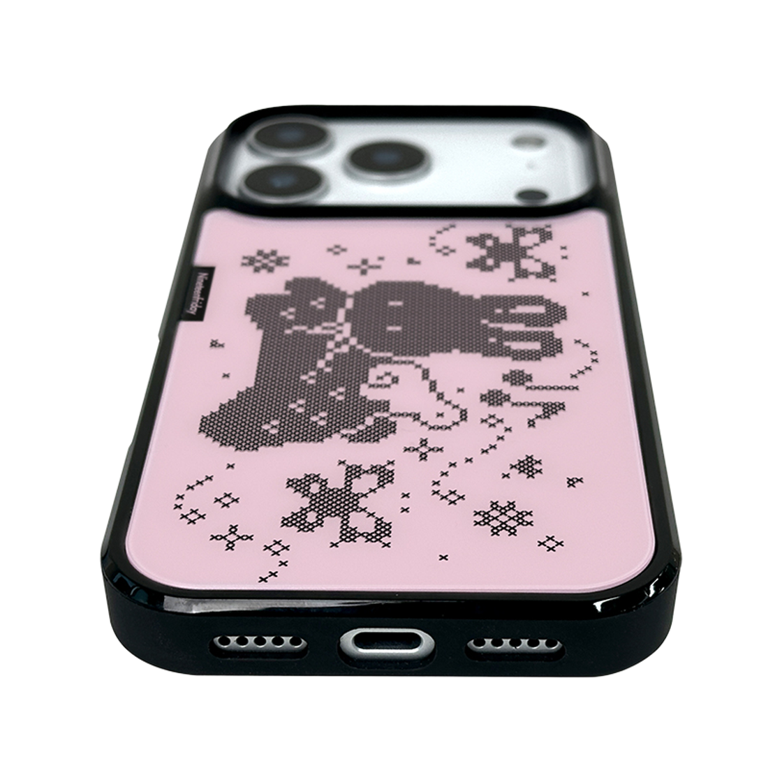나인틴프라이데이 스티치 픽셀 맥세이프 에폭시 케이스 - 핑크(NINETEENFRIDAY Stitch Pixel Magsafe Epoxy Case - PINK) - 4